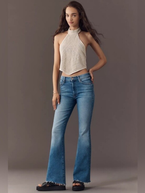 MOTHER Denim - MOTHER The Weekender Fray Jeans Groovin 26